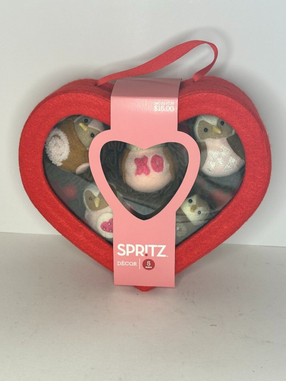 2025 Target Spritz Featherly Friends Bird Chocolate Box Valentines Day Decor Set
